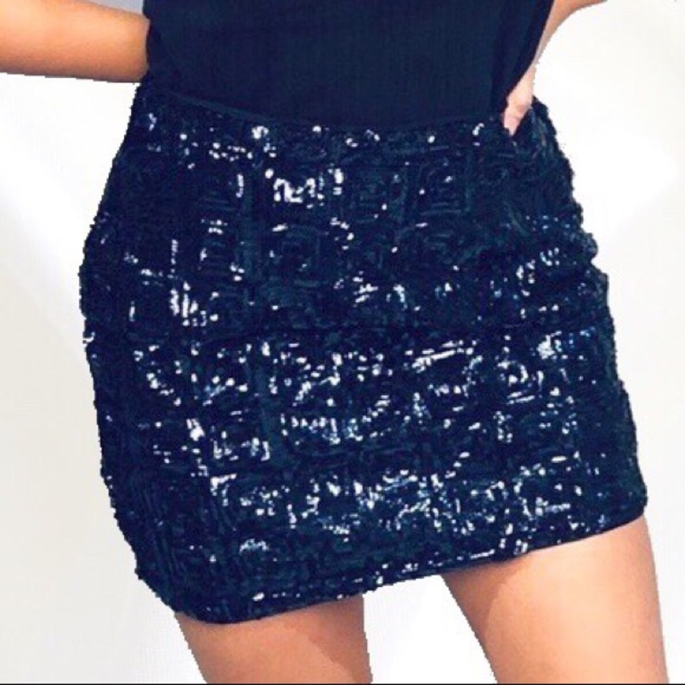 Sequin Skirt | 6 | H&M